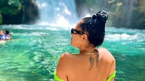 Blue Hole Waterfalls and Bamboo Rafting with Transportation