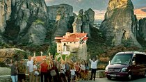 Meteora Monasteries & Caves DayTrip from Athens with Greek Lunch 