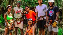 ATV's (Shared), Ziplines & Cenote! Half-Day with Transportation from Cancun
