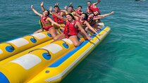 Private Banana Floating Water Activity in the Balearic Islands