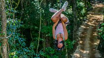 Shared ATV's and Zip Lines and Swimming in a Real Cenote.