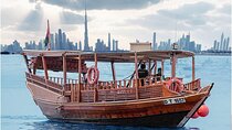 Burj Khalifa Sunset Tour in Wooden Boat with Transfers