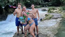 Blue Hole Waterfall &Bamboo Rafting Ocho Rios-Transportation Only