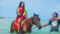 Private Horseback Ride, Swim in Blue Hole and Secret Falls