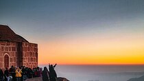 Mount Sinai and St Catherines Monastery from Sharm El Sheikh