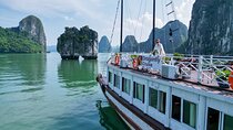 Halong Day Tour Islands, Caves, Kayak, Lunch w Dragonfly Cruise