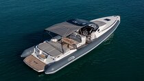 Private 2 Hour Luxury RIB Boat Sunset Cruise to Kallithea Spa