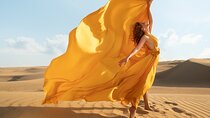 VIP Dubai Desert Safari Camel Ride, Sand Ski, Live BBQ Dinner 
