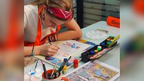 Paint your own Madhubani Folk art Painting 