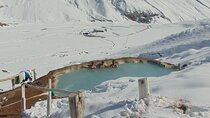 Private Santiago, Visit Hot Springs and Picnic in Cajon del Maipo