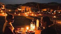  Marrakech: Sunset Dinner in Agafay Desert and camel ride