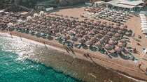 Super Paradise Beach Mykonos Seaside Sunbed (5th & 6th row)