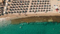 Super Paradise Beach Mykonos Seaside Sunbed (1st row)