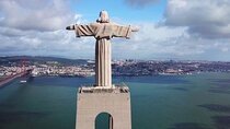Morning Lisbon Sanctuary of Christ the King,Castelo &Belem Tower 