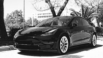 Private Transfer from Athens City to Athens Airport with Tesla