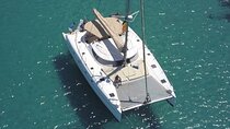 Mykonos Catamaran Private Sunset Cruise, Full Meal & Open-Bar