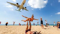 Phuket Beach Plane Spotting and Monkey Cave Temple Private Tour
