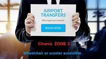 Chania Airport (CHQ) to/from Chania suburbs- ZONE 3 -up to 15 prs