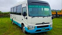 AC Toyota Coaster Deluxe Coach from Kathmandu to Pokhara