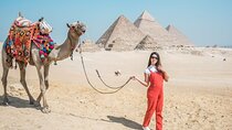 Tour of the Pyramids, Egyptian Museum and Bazaar with lunch