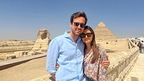 Private Guided Full-Day Tour Giza pyramids ,Sakkara step pyramids & Memphis city