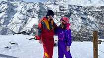 Panoramic Andes Valle Nevado and Farellones