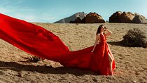 Private Sunset Flying Dress Photography in Tenerife