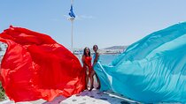 Flying Dress Mykonos Photoshoot