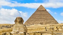 Giza pyramids+Sphinx+The Egyptian Museum