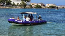 Boat trip to coves, beaches north Ibiza and Tagomago Island