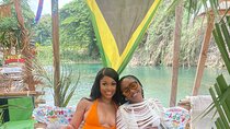 Blue Hole Waterfalls and Bamboo River Rafting Tour from Ocho Rios