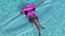 Private-Drone Photo Shoot & Video in a Clear Kayak with transport