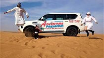 Dubai Morning Desert Safari camel ride, sandboarding & dunes