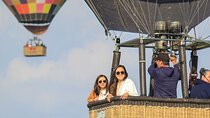 Hot Air Balloon Flight over Teotihuacan with CDMX Transportation