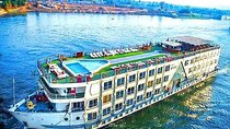 4-Days Nile Cruise sails Aswan to Luxor &Abu Simbel. Balloon tour