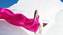 Mykonos Flying Dress High End Professional Photographer 