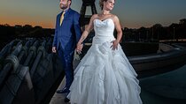 Iconic Portraits in an Exclusive Photoshoot at the Eiffel Tower 