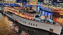 Mega Yacht Dinner Cruise with Entertainment, Dubai Skyline Views