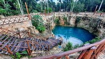 Discover 3 Cenotes, 1 Lagoon! from Cancun 