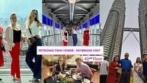 KLCC@42 Skybridge Experience & Local Dining Tour with Host