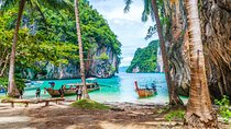 Koh Hong lagoon, Pakbia, Lading Islands by Longtail.
