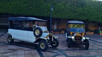 Great tour in a vintage Ford-T electric car (replica)