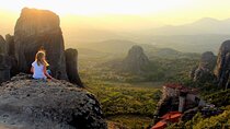 Meteora, monasteries, Theopetra cave 130.000bc & 300 battlefield 