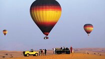  Enjoy Views Of Dubai Beautiful Desert By Balloon & Falcon Show