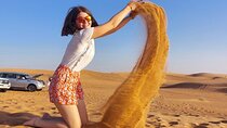 Private Morning Desert Safari with Camel Ride Falcon Photos