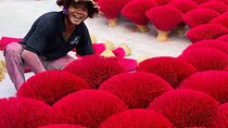 Combo Incense Village Tour with Conical hat and HaThai Art Making