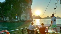Halong Bay 1 Day Trip, lunch, cave, kayaking with Transfer