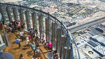 At The Top Burj Khalifa entrance with chocolate tasting