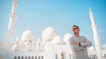 From Abu Dhabi: Grand Mosque, Qasr Al Watan Palace & Etihad Tower