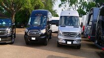 Private Shuttle Hobby Airport to Galveston for Up to 10 Travelers